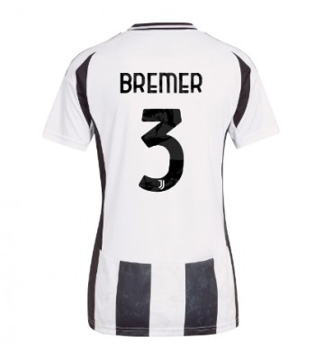 Juventus Gleison Bremer #3 Hemmatröja Kvinnor 2024-25 Kortärmad